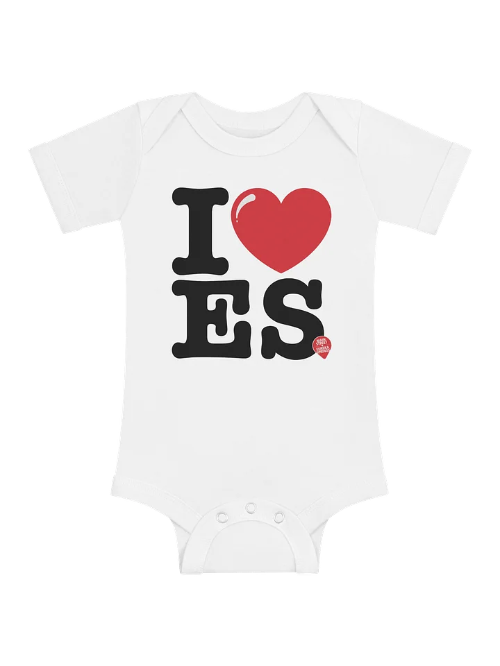 I ❤️ ES Baby Onesie product image (1)