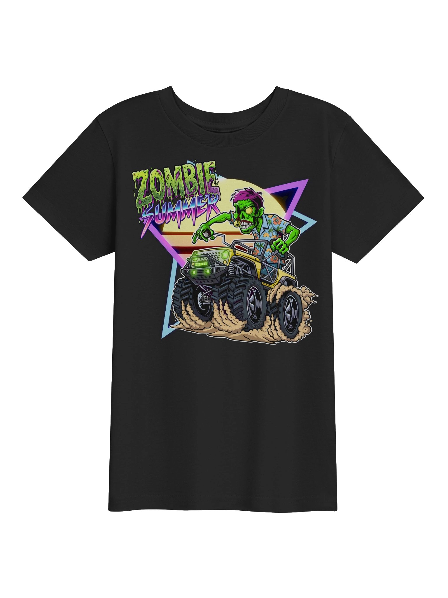 Bella+Canvas Youth Short Sleeve T-Shirt : ZOMBIE SUMMER product image (6)