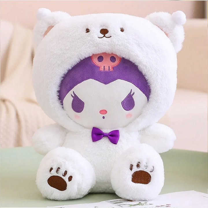 WHITE PURPLE POLAR PLUSH product image (1)
