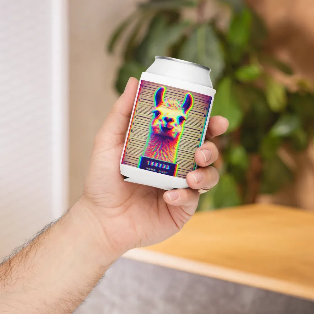 pr0bllama Mugshot Stubbie Cooler product image (5)