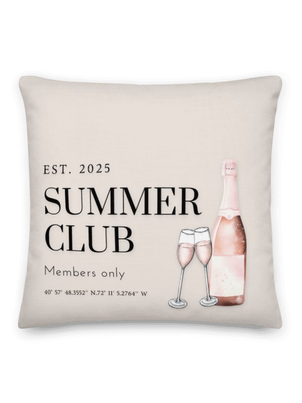 SUMMER CLUB - BAR PILLOW - Happy Hour Cocktail Kissen product image (1)
