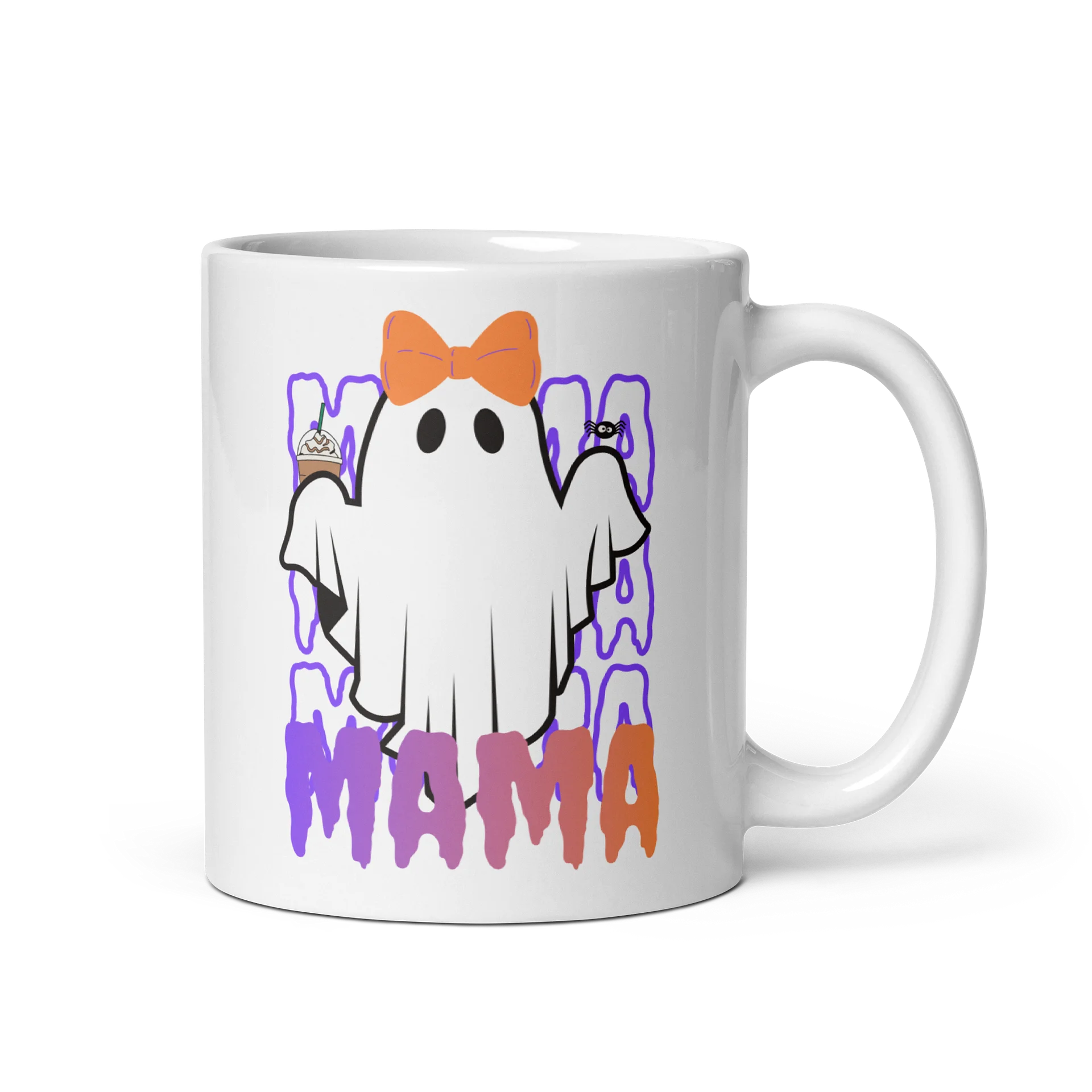 Spooky Mama Ghost Coffee Mug 👻☕ product image (1)