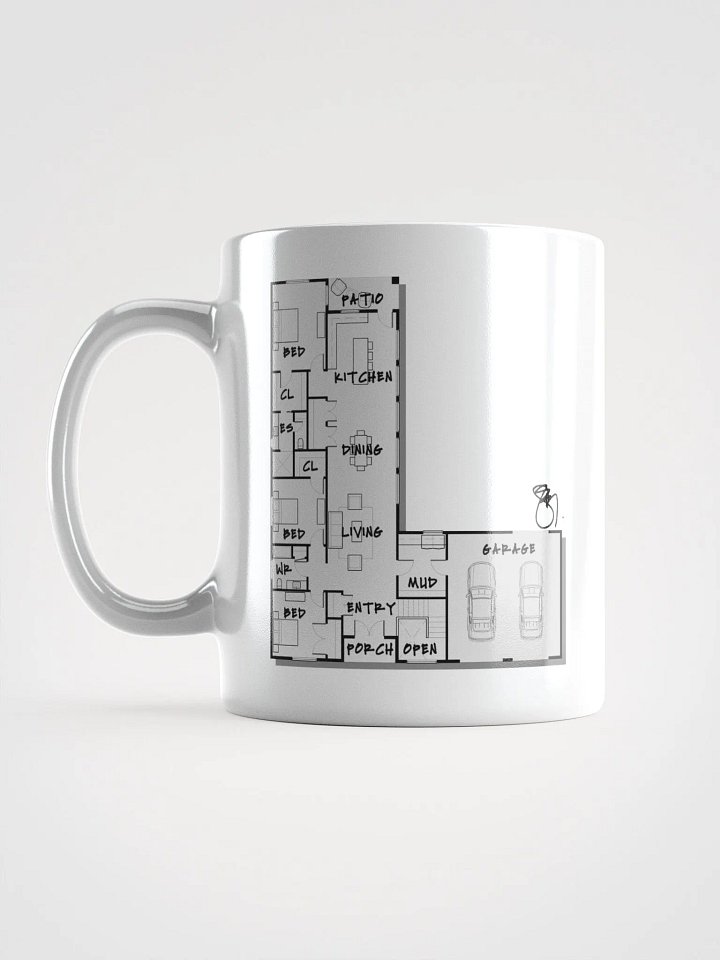 Alphabet Floor Plan Mug - L product image (1)