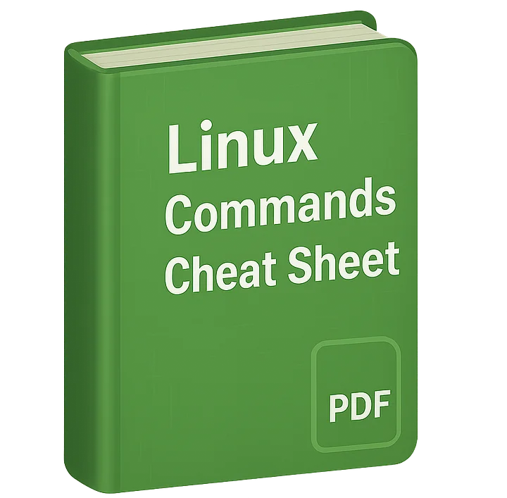 Linux Commands Cheat Sheet (PDF) product image (1)