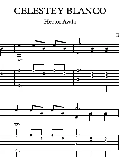 CELESTE Y BLANCO by Hector Ayala product image (2)