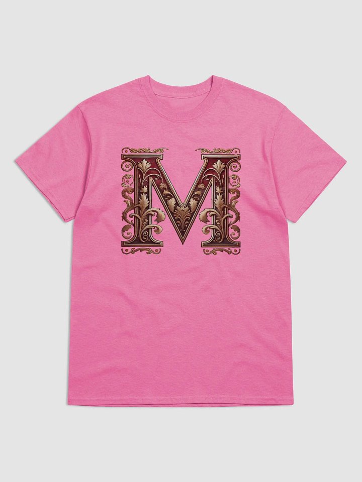 Golden Floral Monogram T-Shirt product image (1)