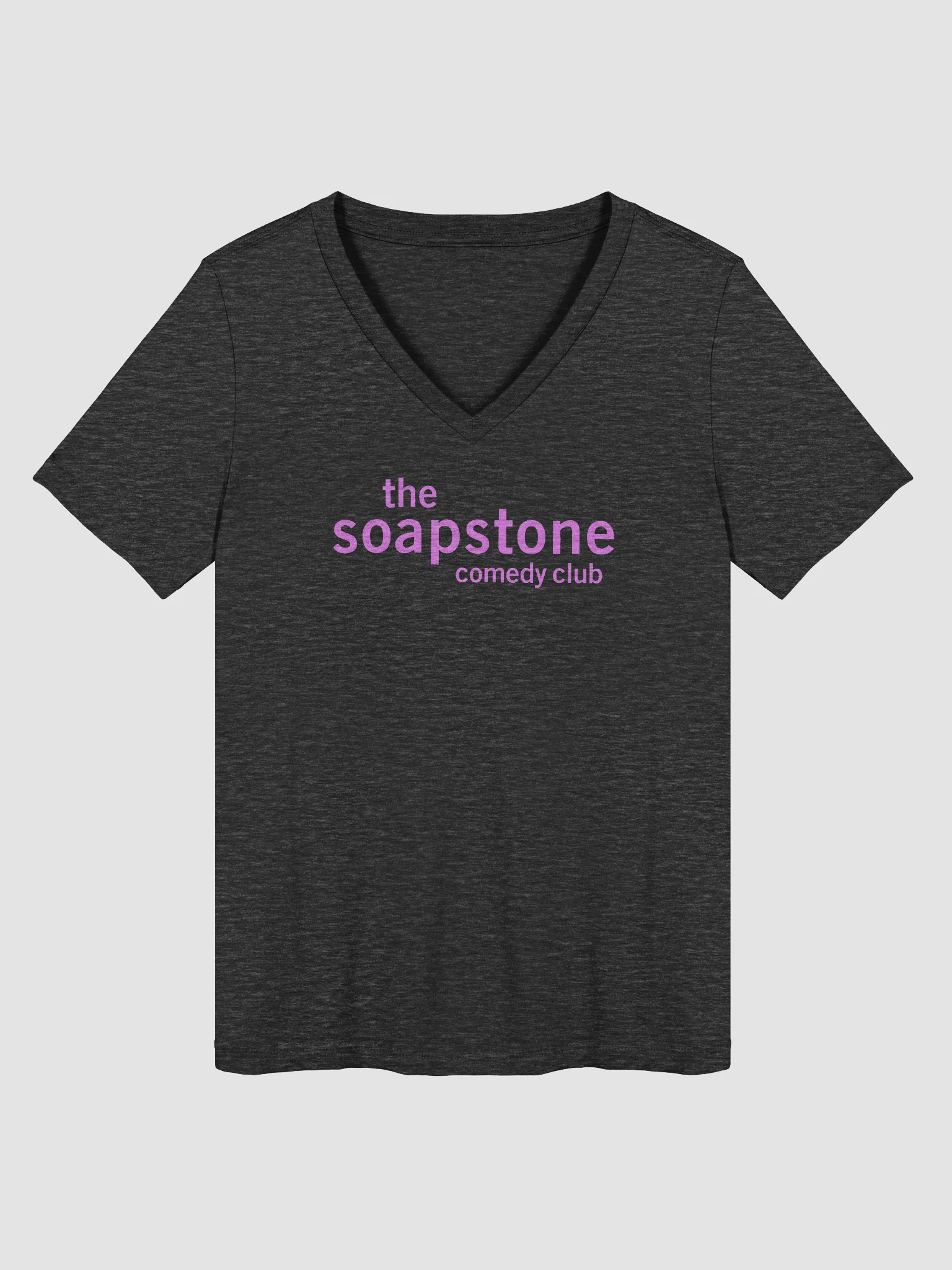 The Soapstone Comedy Club Relaxed V-Neck Tee product image (1)