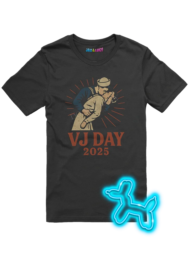 VJ Day 2025 Commemorative T-Shirt – Classic Sailor & Nurse Design product image (1)