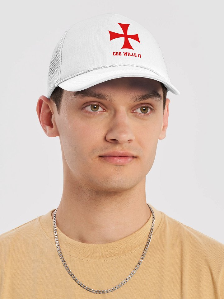 God wills it Crusader Gear- Hat product image (2)