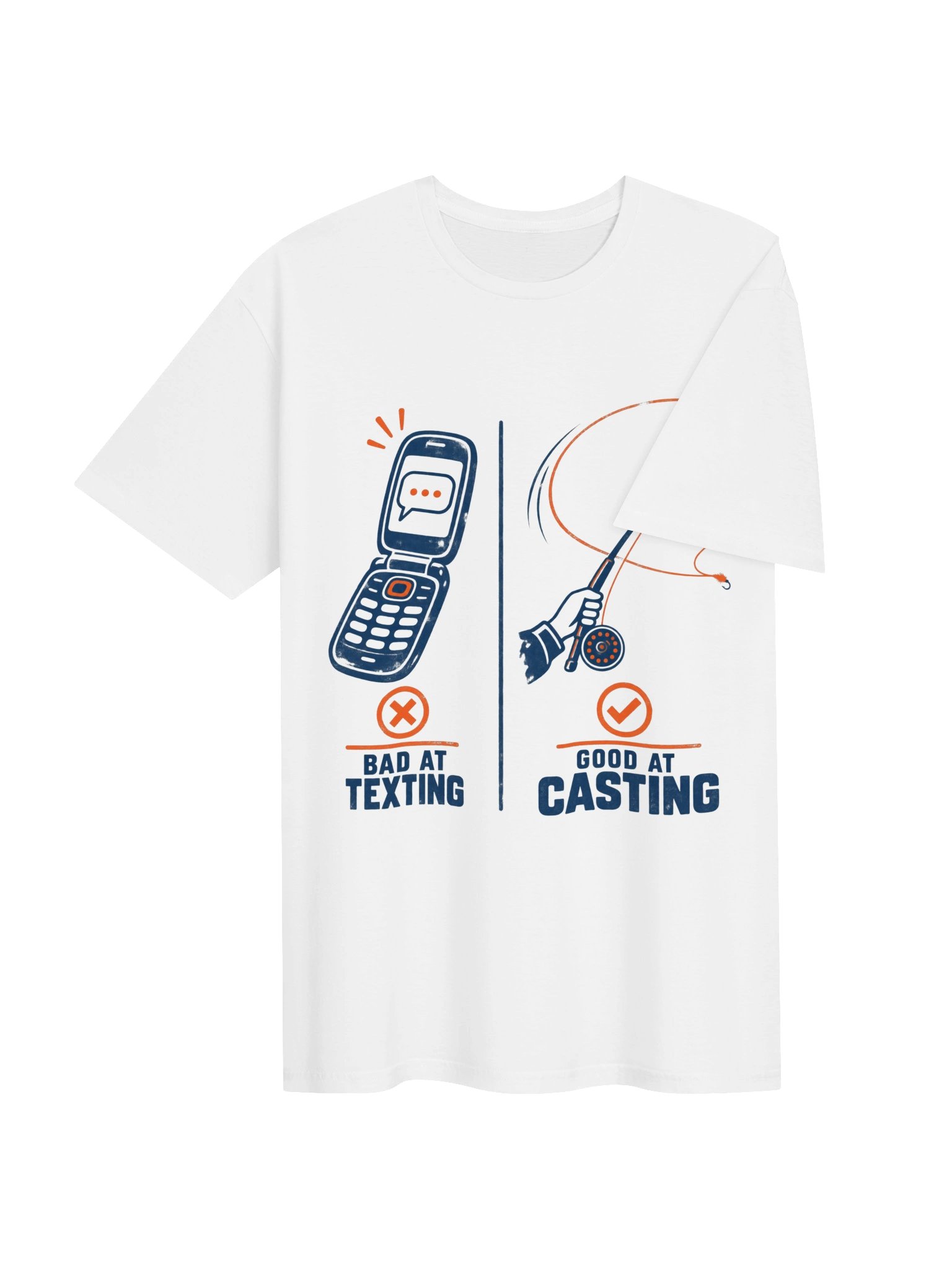 Bad at Texting, Good at Casting T-Shirt product image (4)