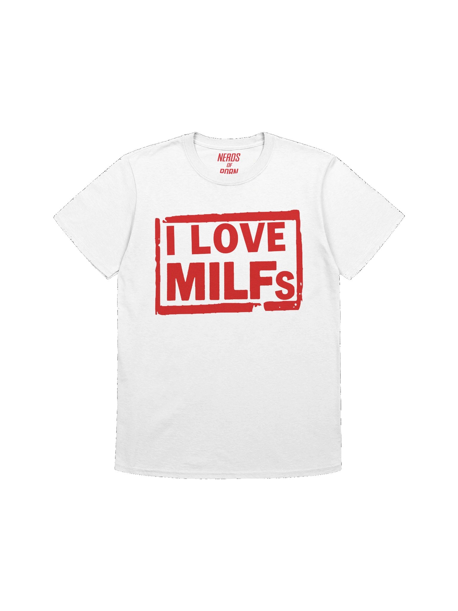 I Love MILFs Parody Tee (white) product image (1)