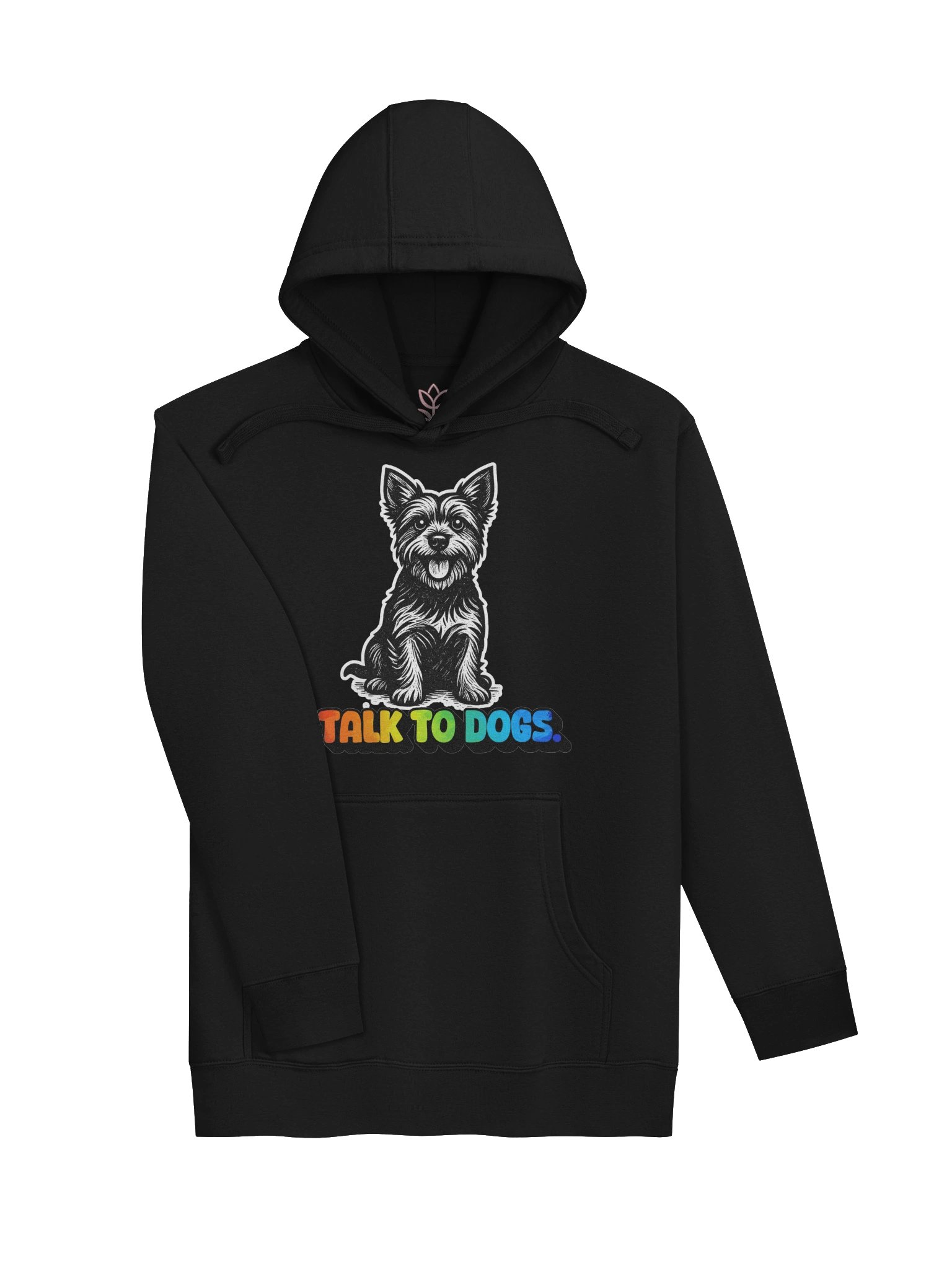 I Talk to Dogs Funny Dog Lover Hoodie product image (35)