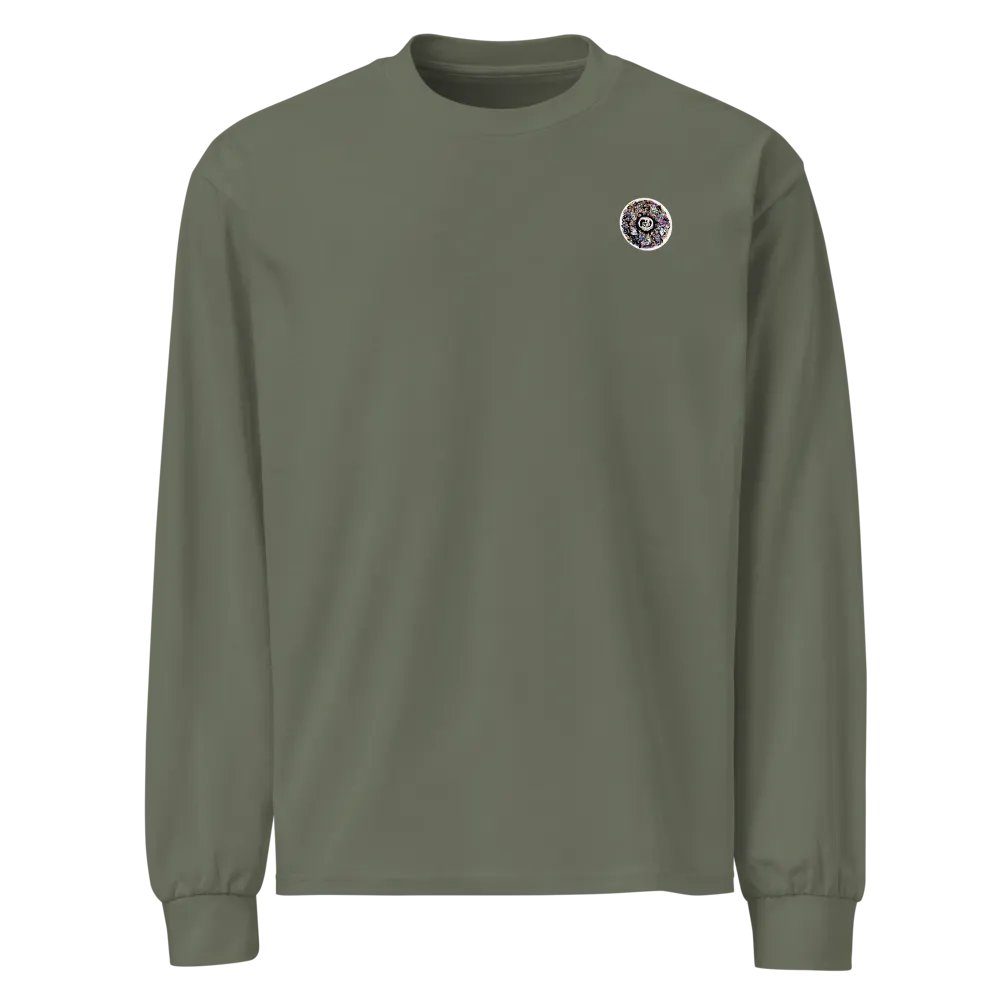 Ulchabhán Bí Ullamh AS Colour Premium Meáchan Trom Léine Sleeve Fada (Back Patch) product image (1)