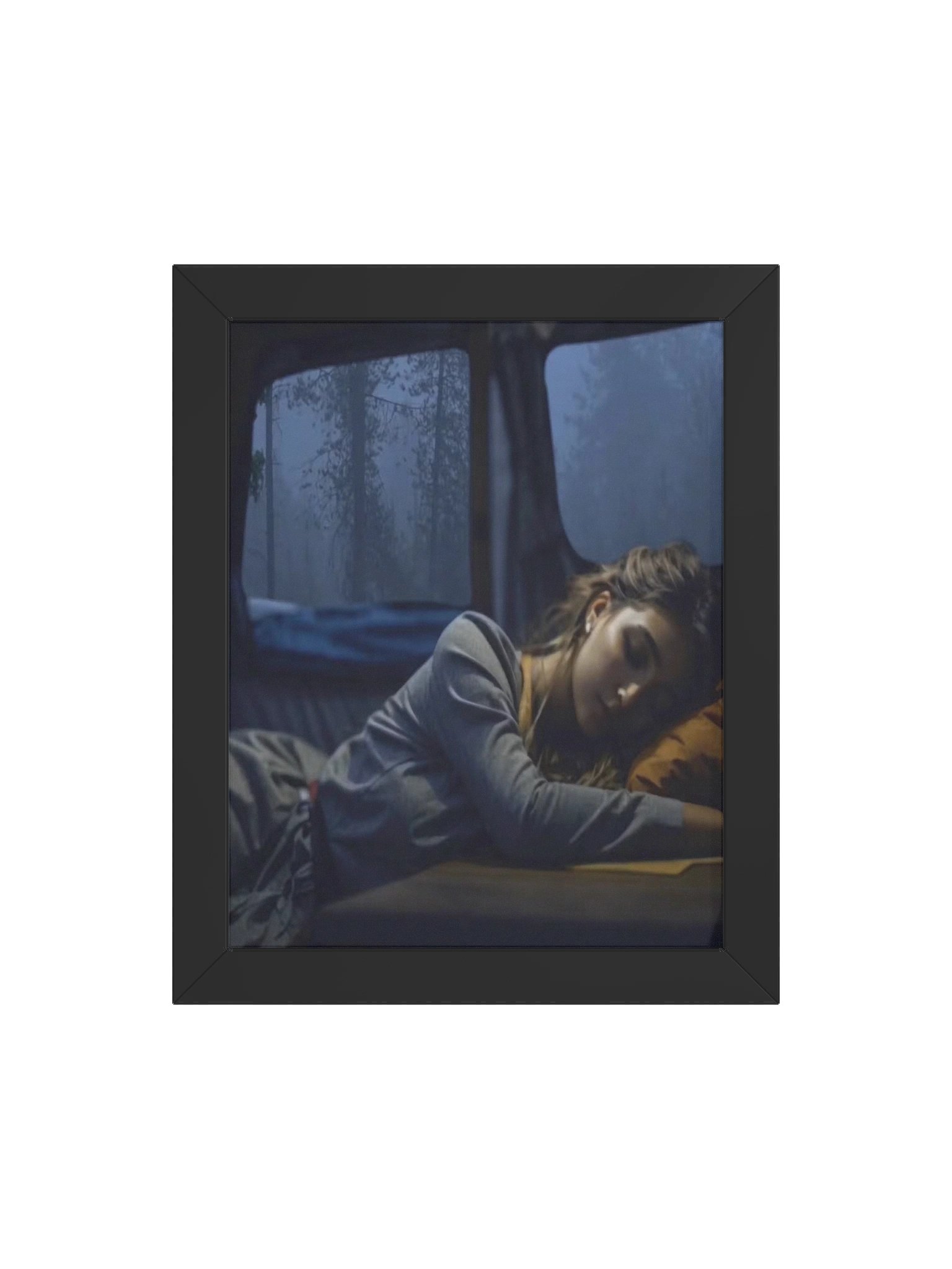 THE CAMPERVAN FRAMED PRINT product image (4)