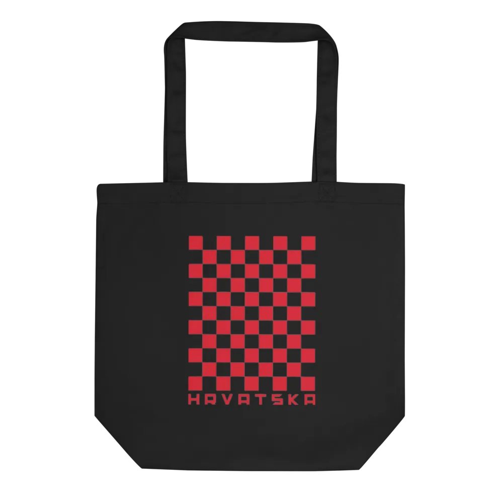 Croatia Checkered Statement Tote product image (1)