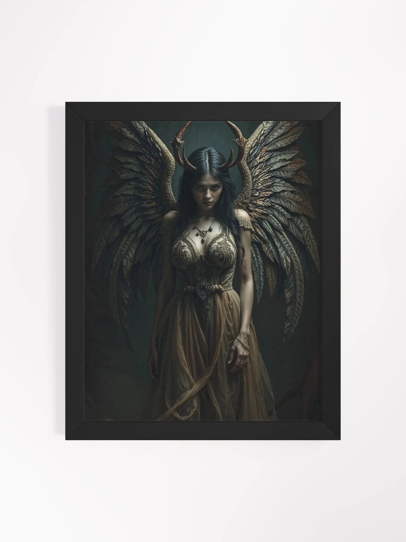 Mystical Angel Framed Matte Print product image (4)