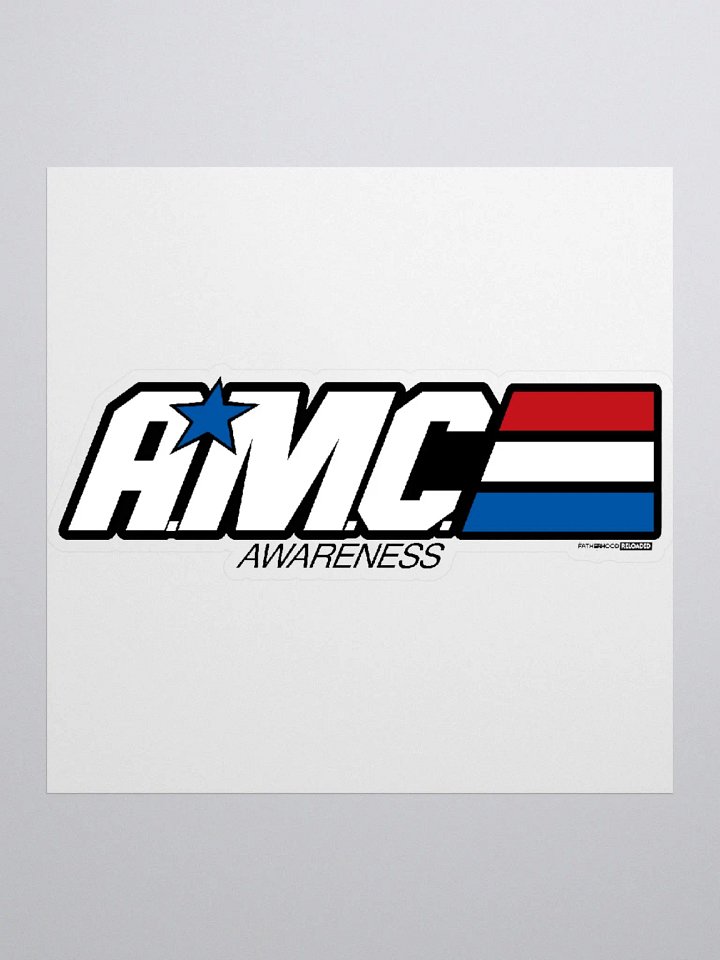 AMC Awareness American Hero Sticker product image (1)