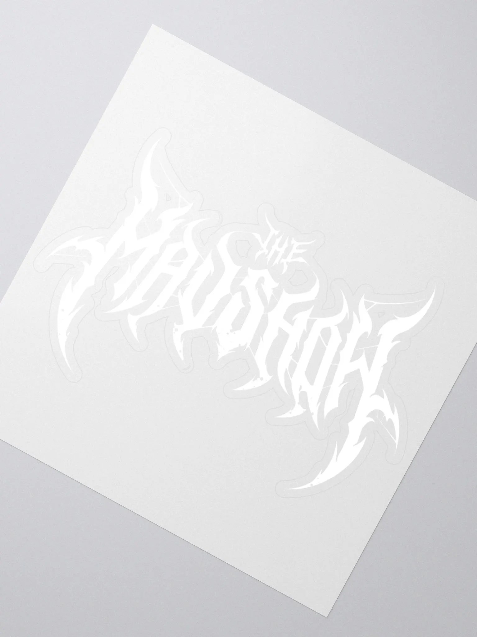 Metal Corn Sticker White product image (6)