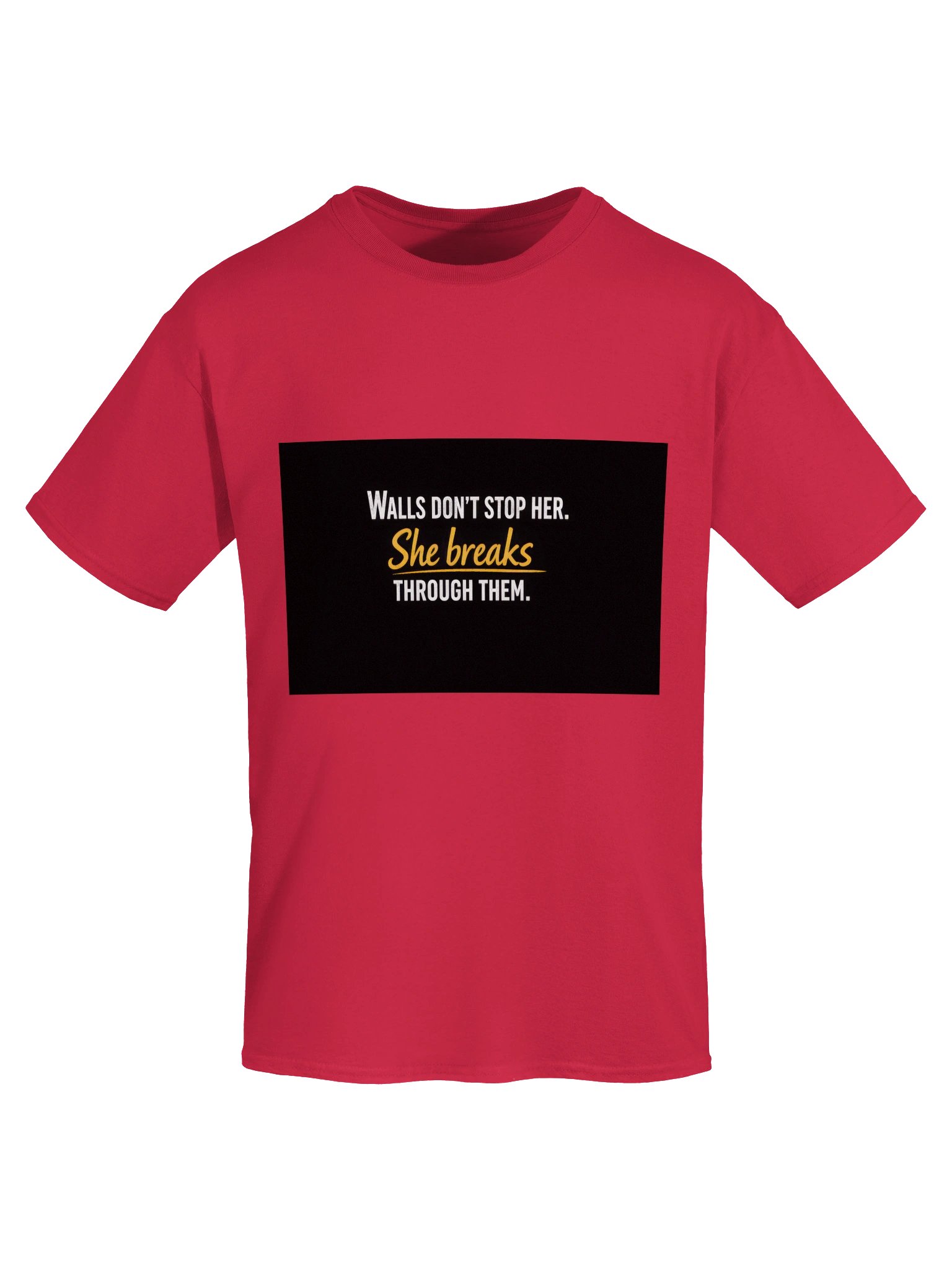 Walls Don’t Stop Her Tee product image (5)