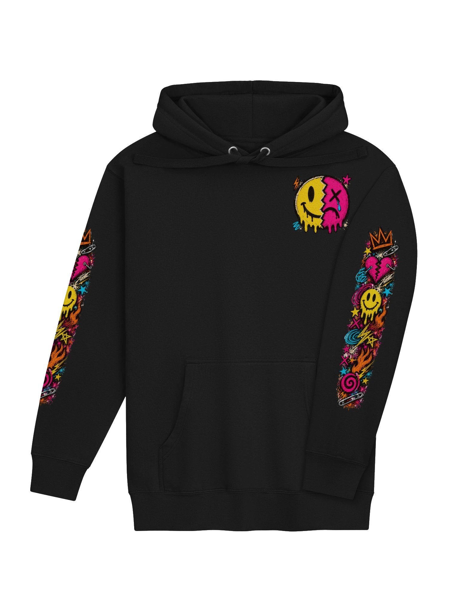 Mental Breakdown - Split Mood Graffiti Hoodie product image (21)
