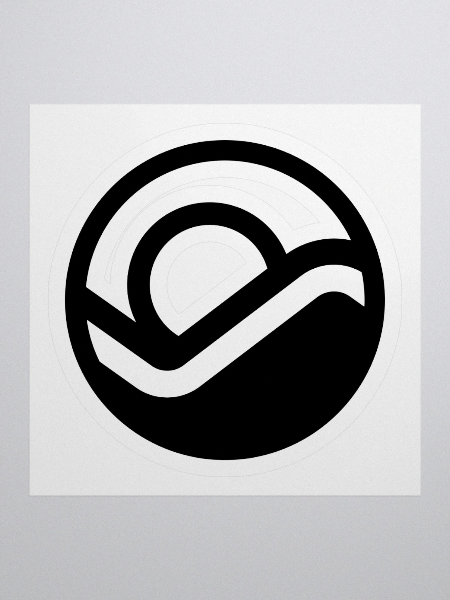 Indigenous Geographic Logo Sticker product image (2)