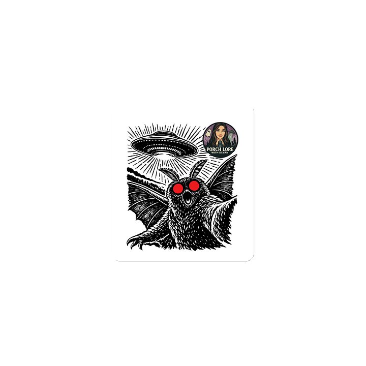 MOTHMAN SELFIE MAGNET product image (1)