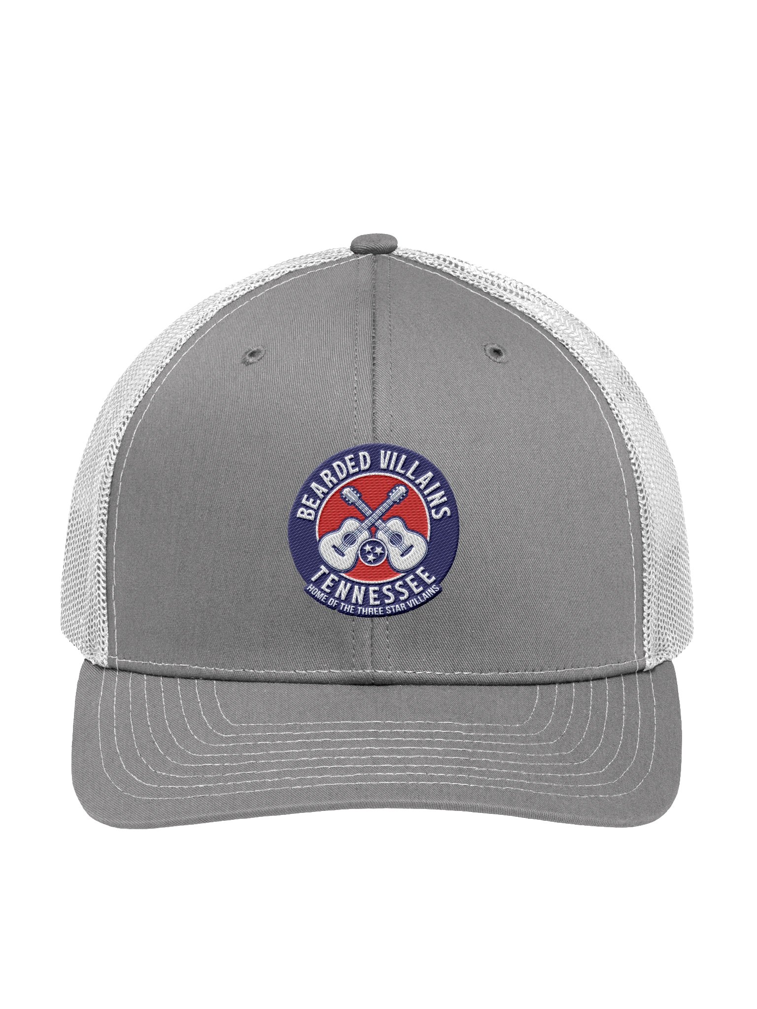 TSV Bearded Villains Richardson Snapback Trucker | State Colors Front Logo | Premium Embroidered Hat product image (2)