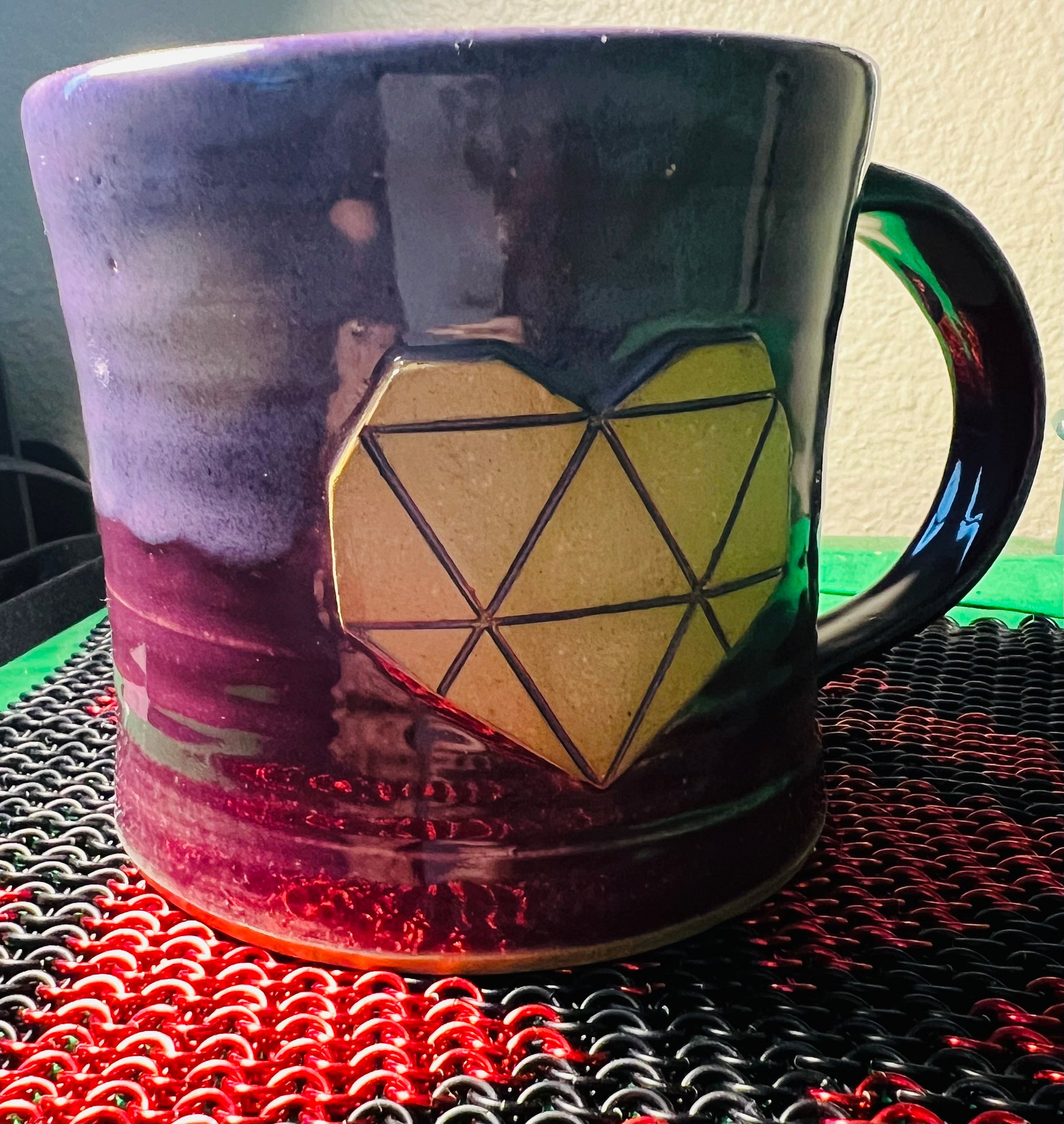 Kooligan Collaboration - Warm Heart Mug - Purple, First Batch product image (2)