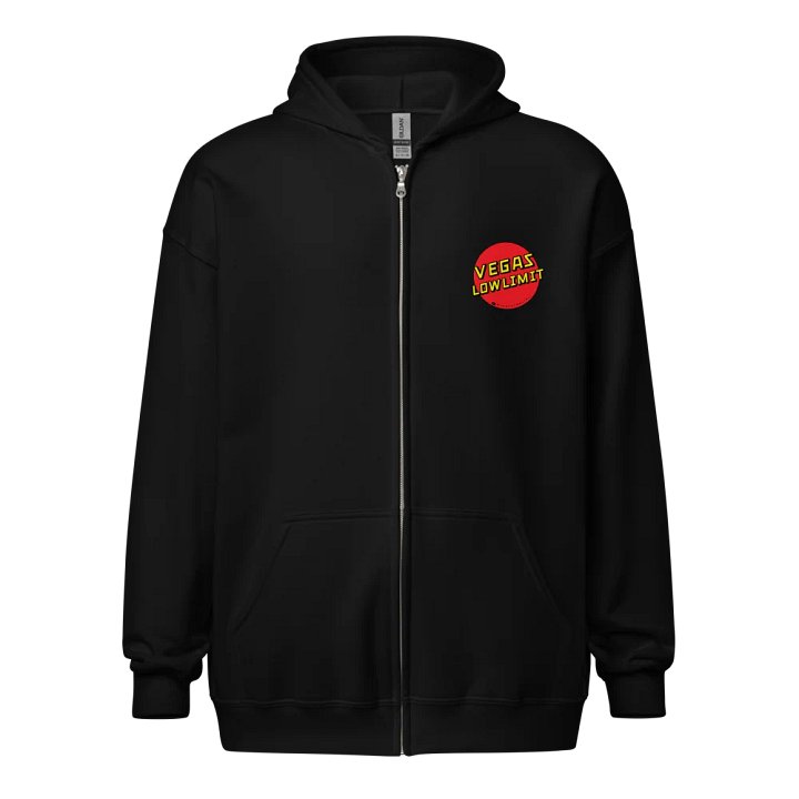 Vegas Low Limit Zip Hoodie: Bold & Comfortable product image (1)