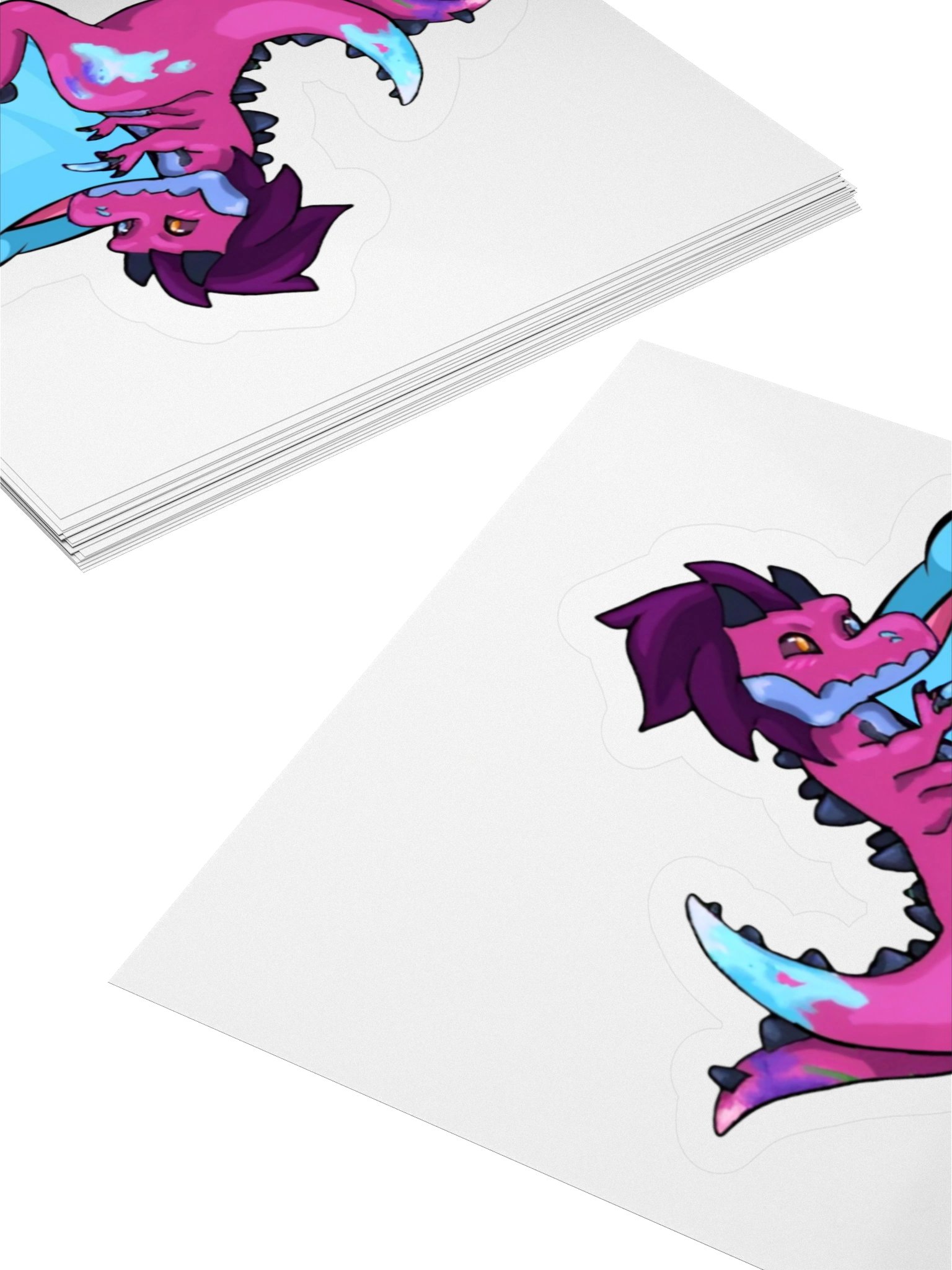 Chibi Nicole Kiss Cut Stickers product image (4)