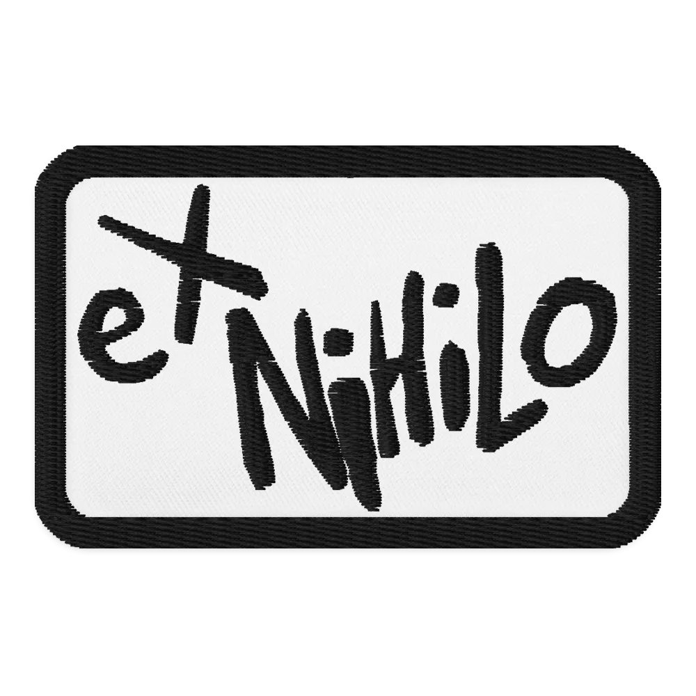 Ex Nihilo Embroidered Patch product image (1)