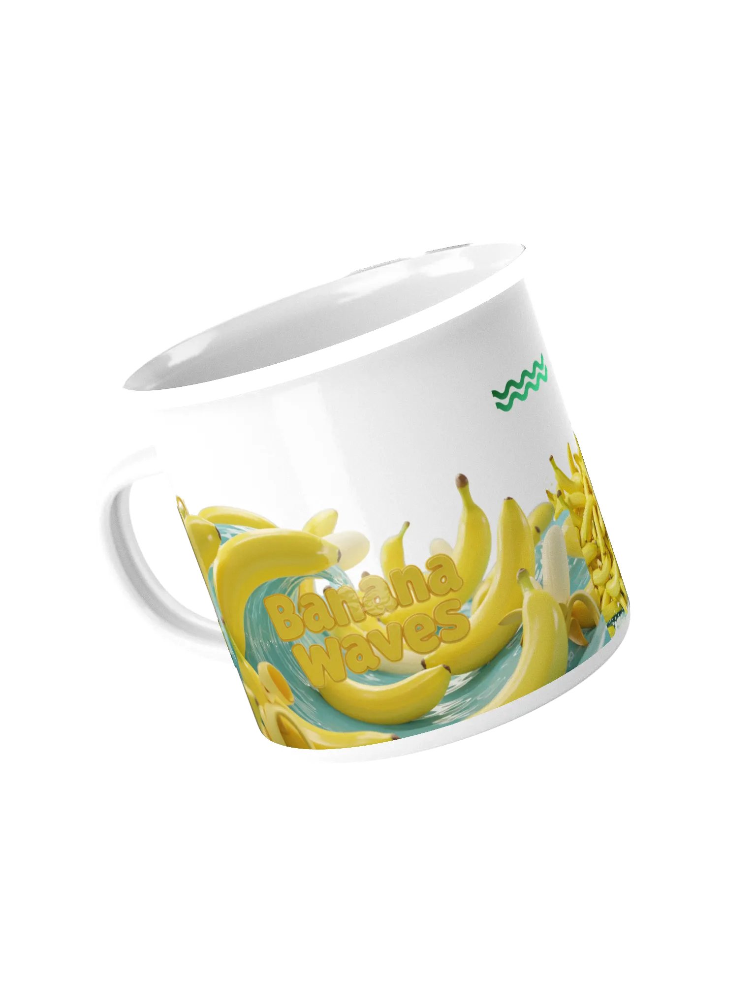 Banana Waves Enamel Adventure Mug product image (4)