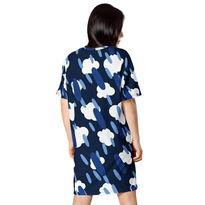 Rainy Day Dream All-Over T-Shirt Dress product image (2)