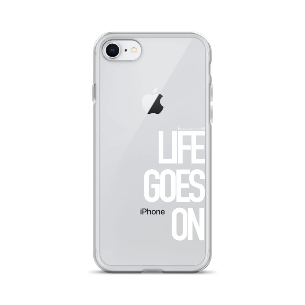 LIFE GOES ON iPhone Case product image (1)