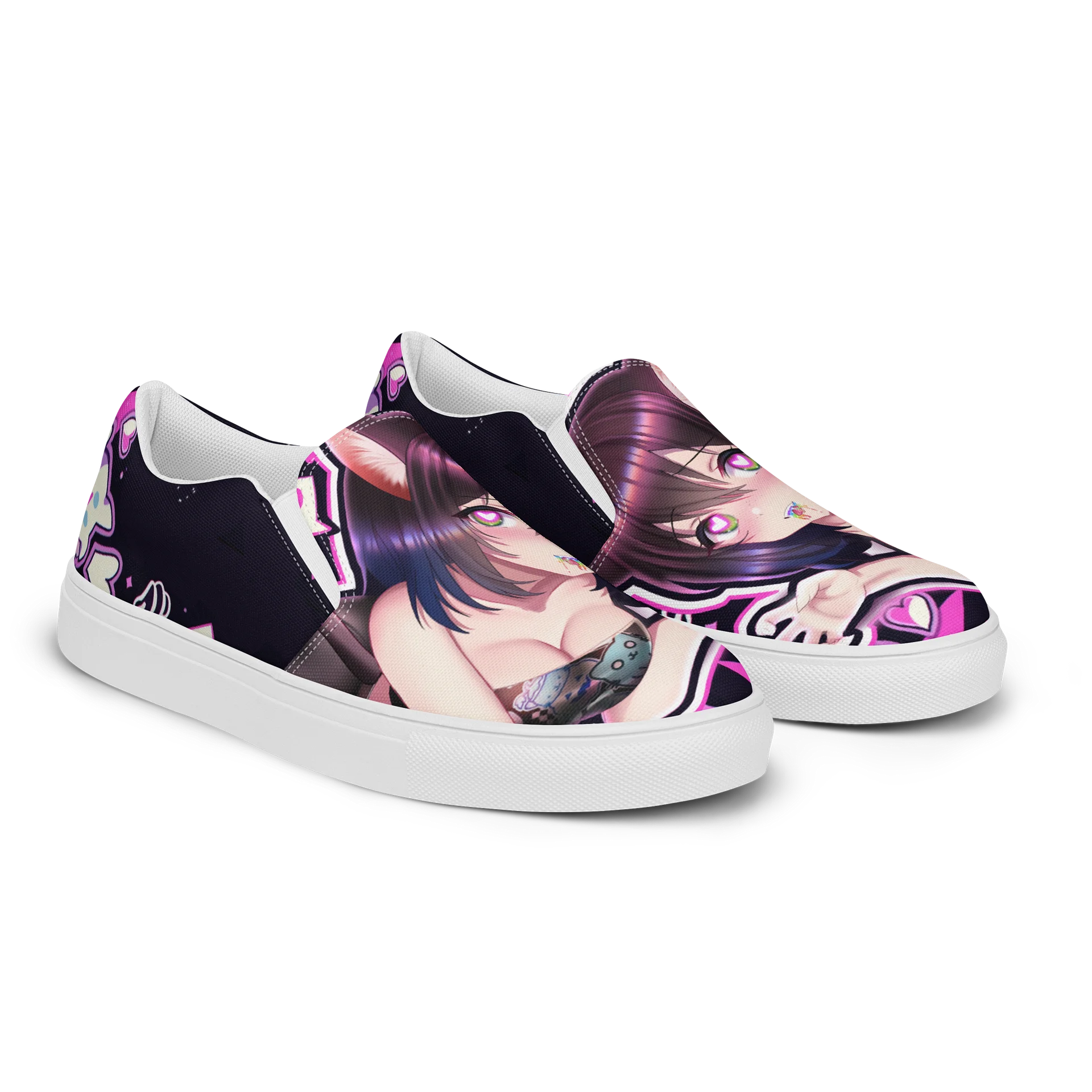 Womens Canvas Slip-On Shoes (Seductilust) product image (2)