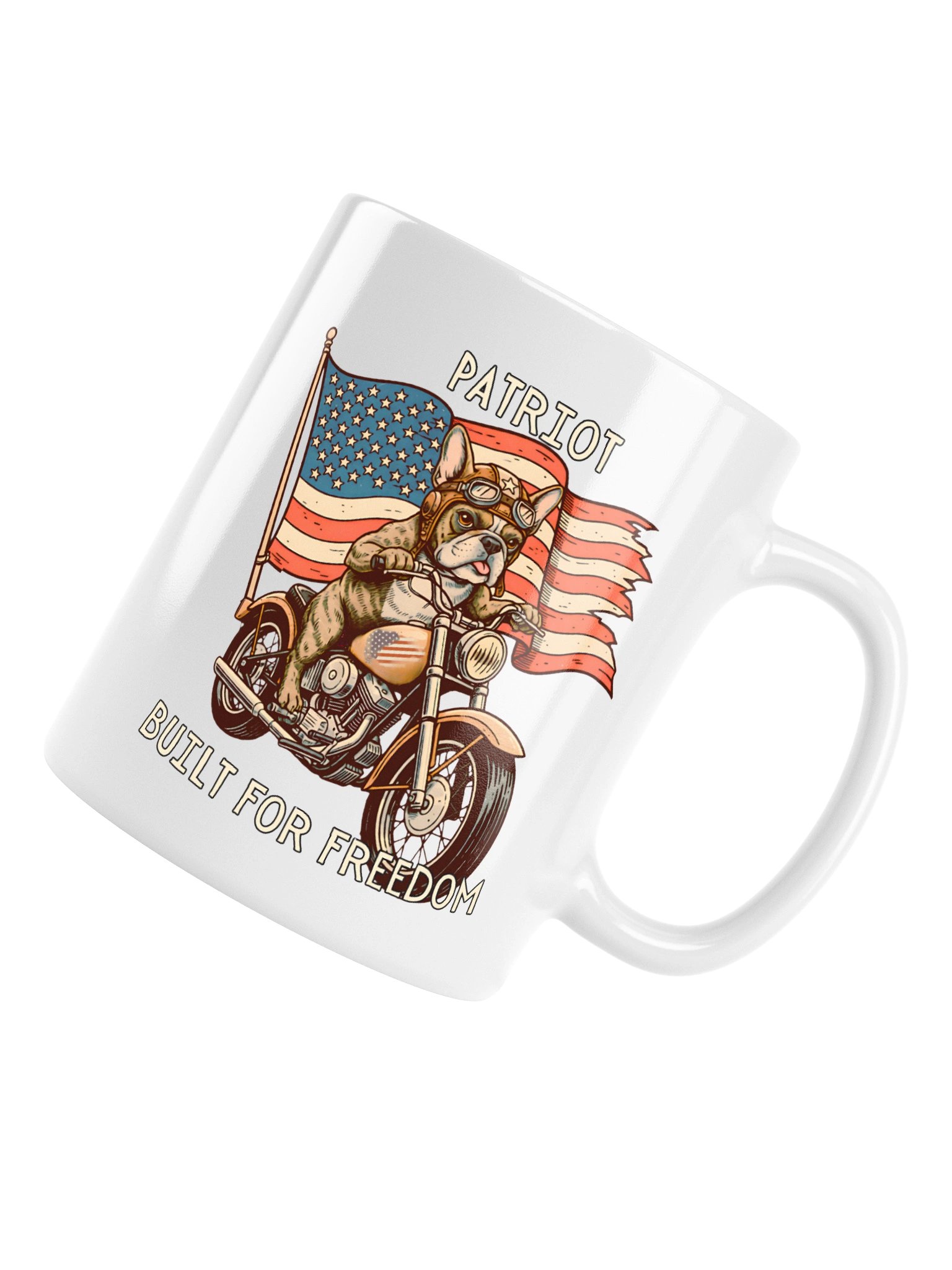 Patriot Bulldog Freedom Mug product image (11)