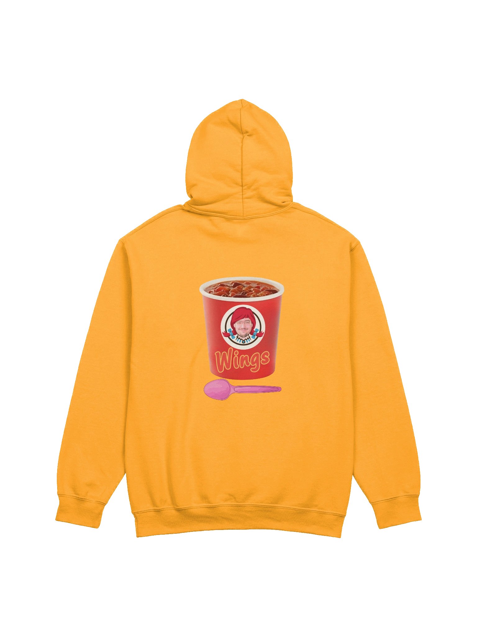 [WOR Shop] Wings Chili Cup - Unisex Pullover Hoodie [black logo] product image (9)