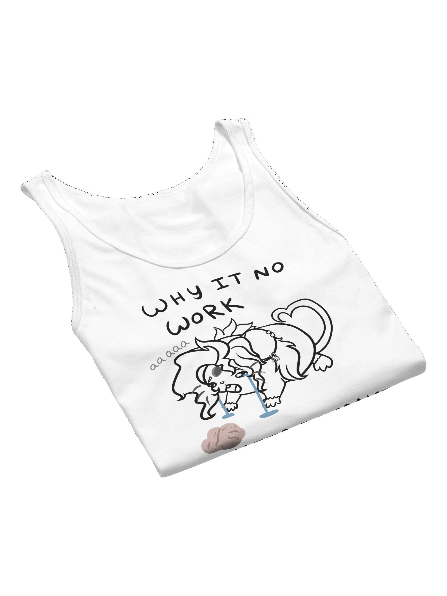 WHY IT NO WORK - Light Mode Tank Top product image (4)