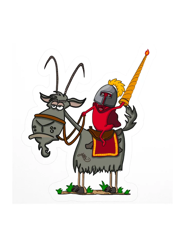 Knight Chilly & The GOAT! Kiss Cut Sticker product image (3)