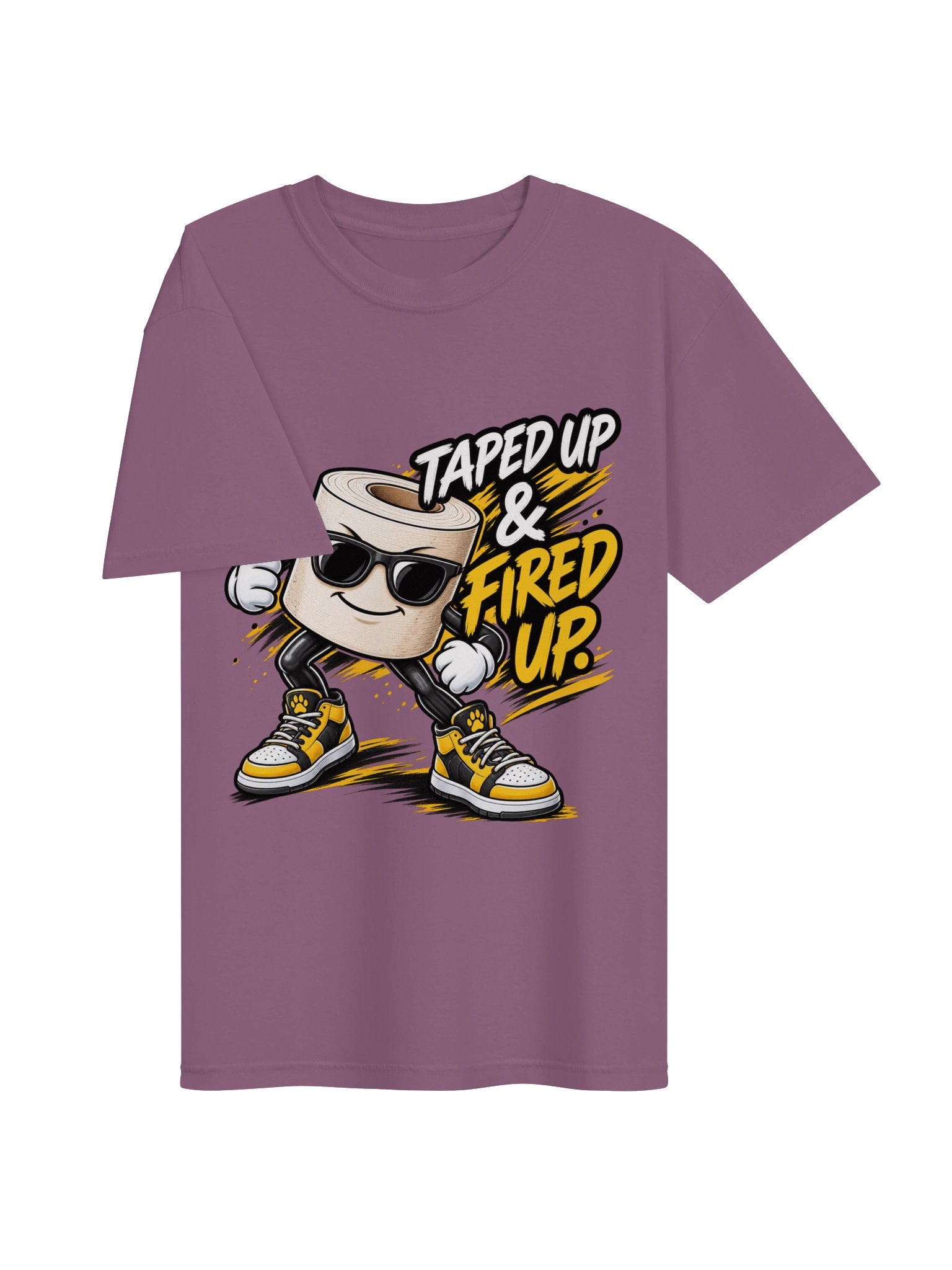 Taped Up & Fired Up Wrestling Tee product image (20)