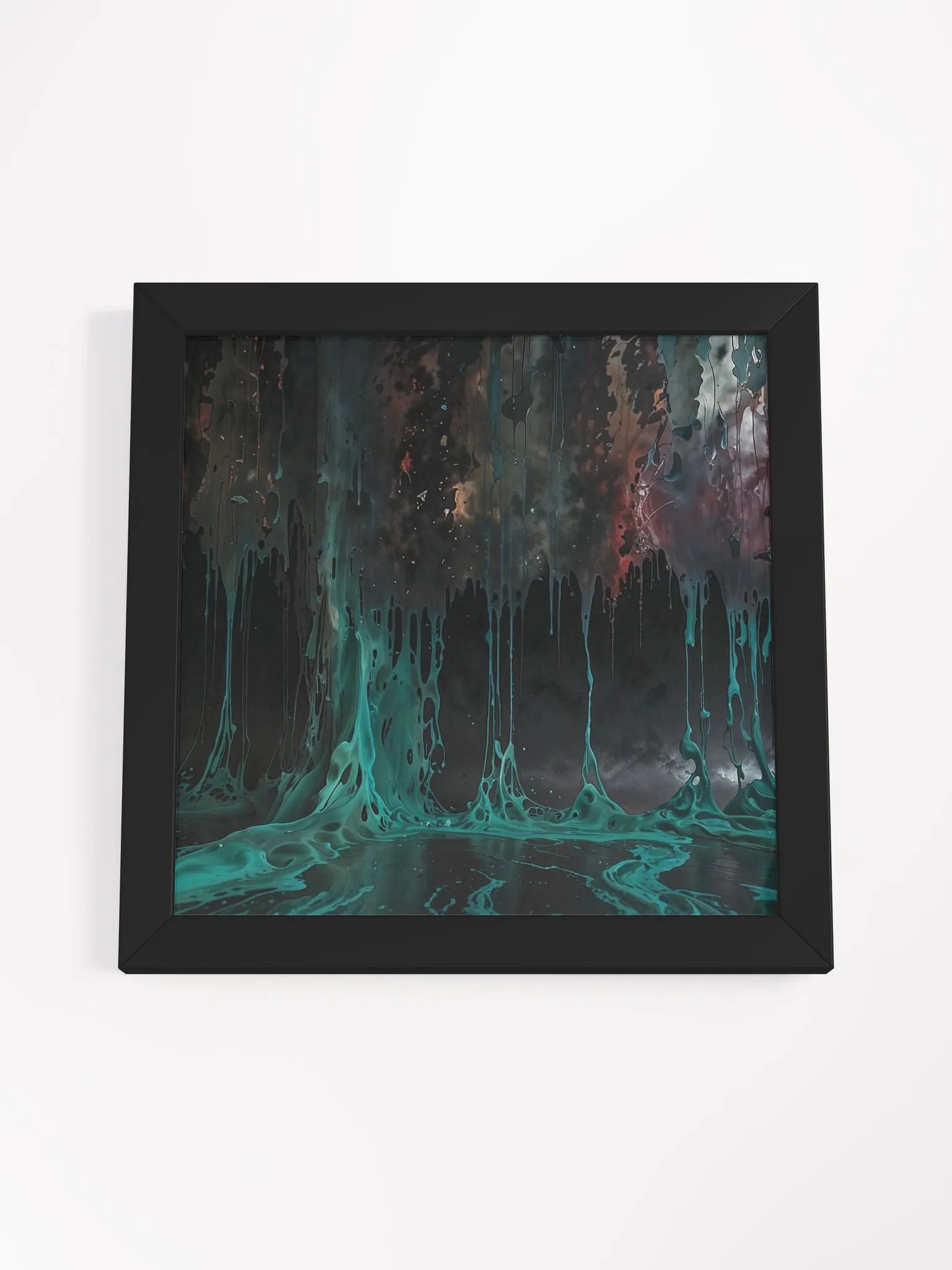 Cosmic Drip Framed Print product image (39)