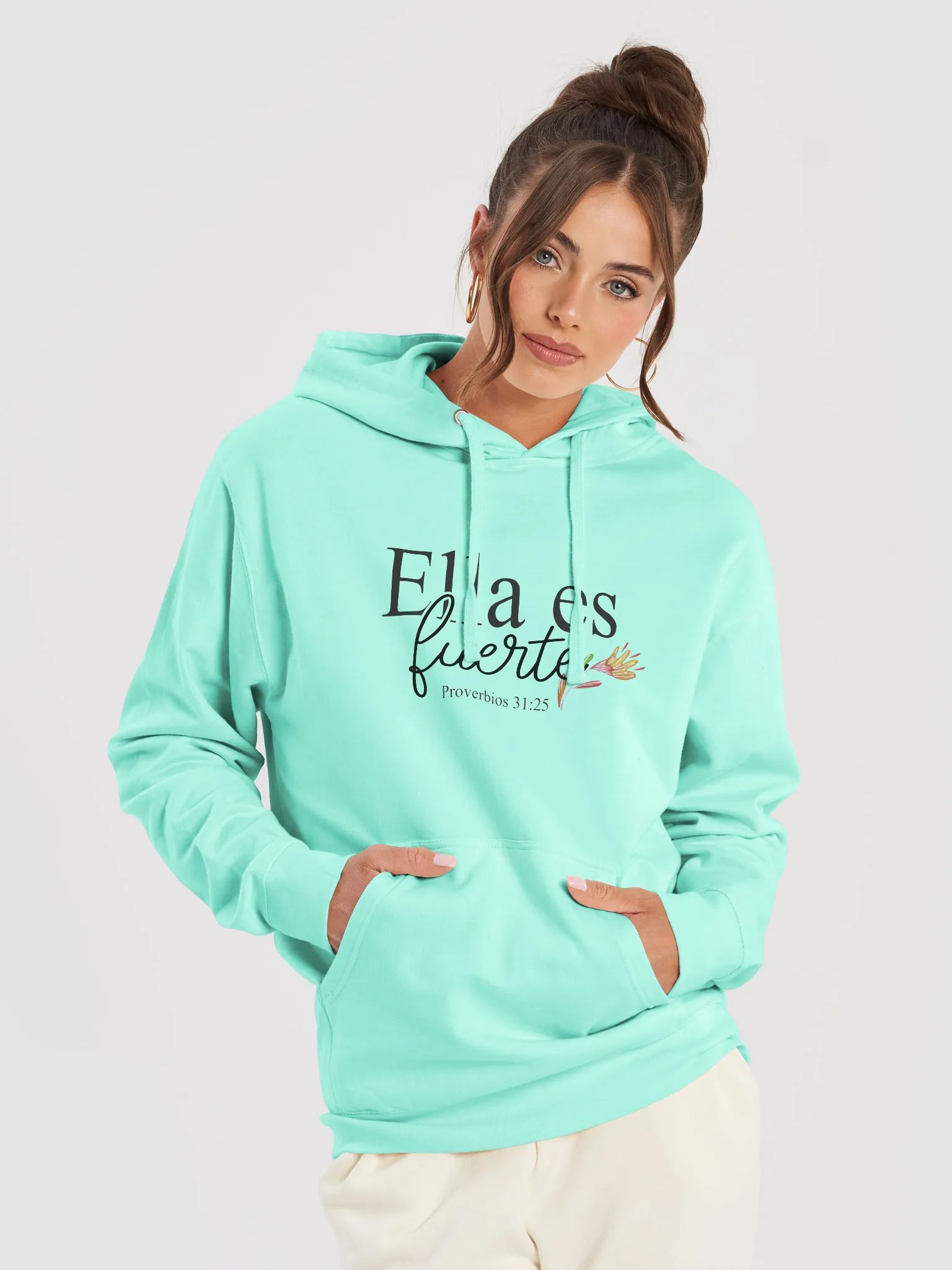 Ella es Proverbios 31:25 Hoodie product image (29)