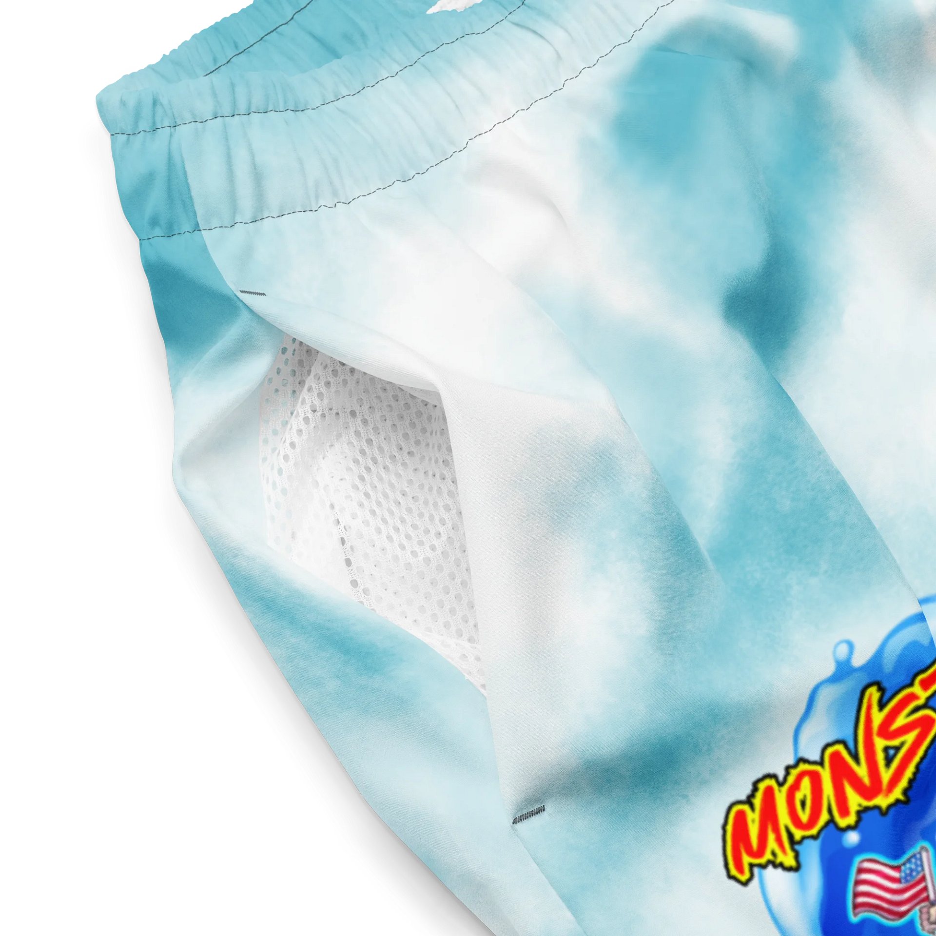 MONSTER UP : All-Over Print Swim Trunks product image (4)