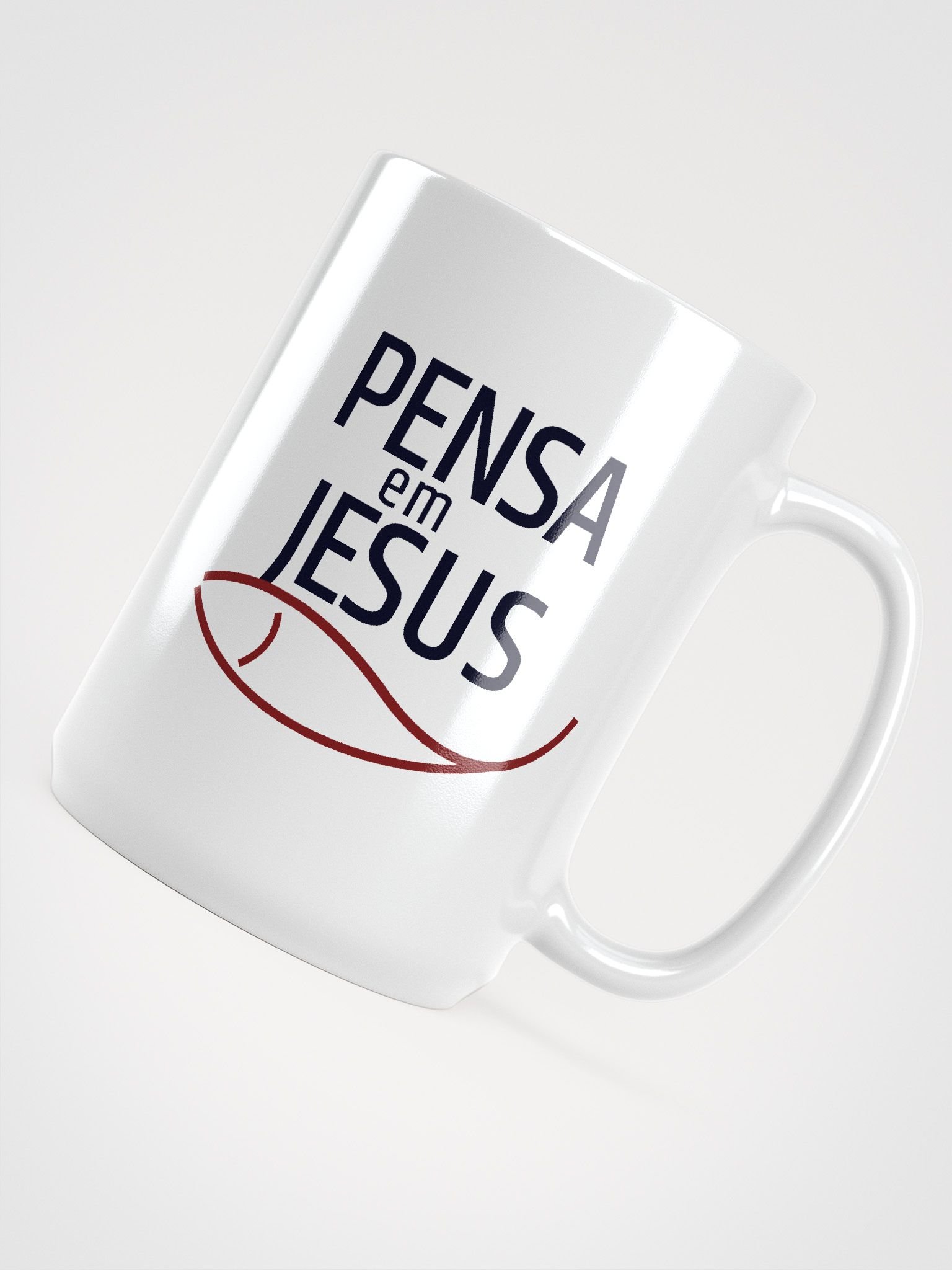 Portuguese Think About Jesus Mug product image (4)