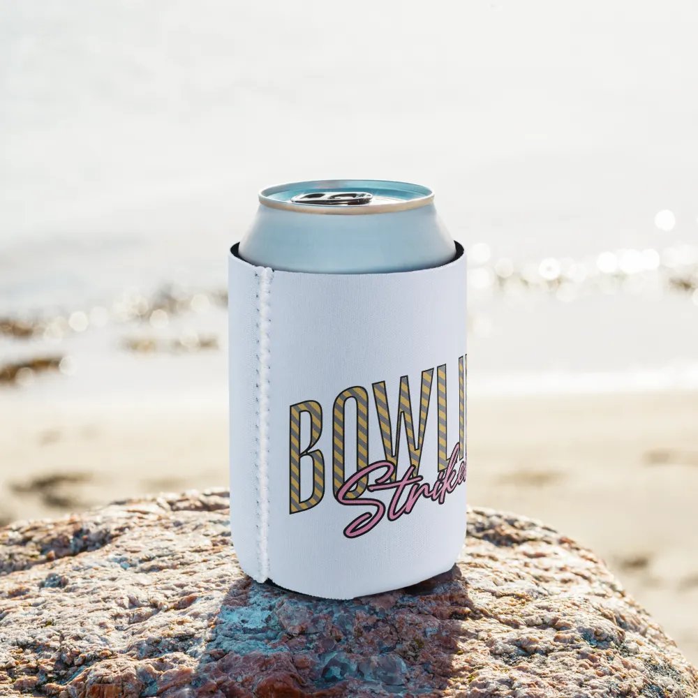 Bowling Striker Caution Can Cooler product image (9)