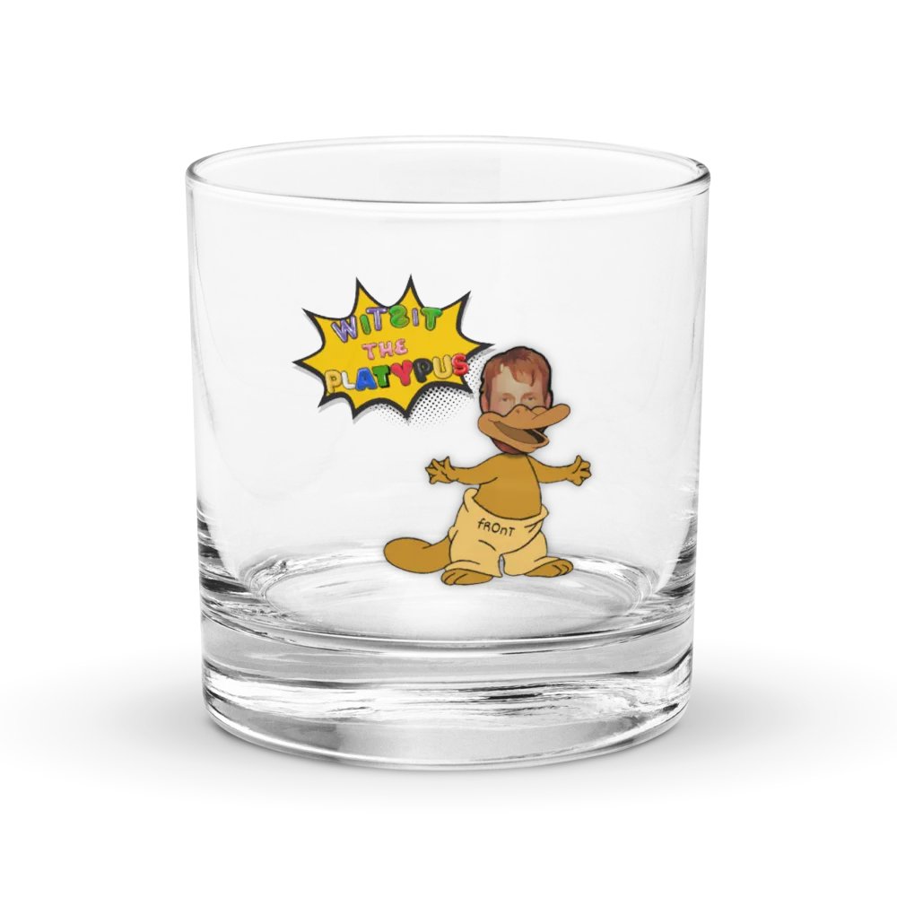 🥃 DP Debunks Collectible Glass – 2 of 4: Witsit the Platypus product image (1)
