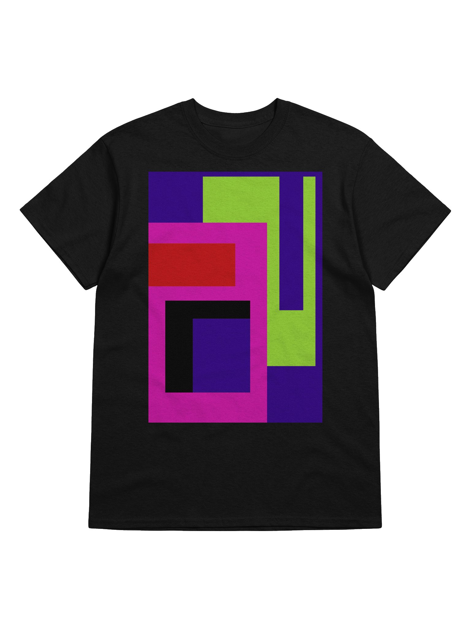 Geometric Fusion Unisex T-Shirt product image (5)