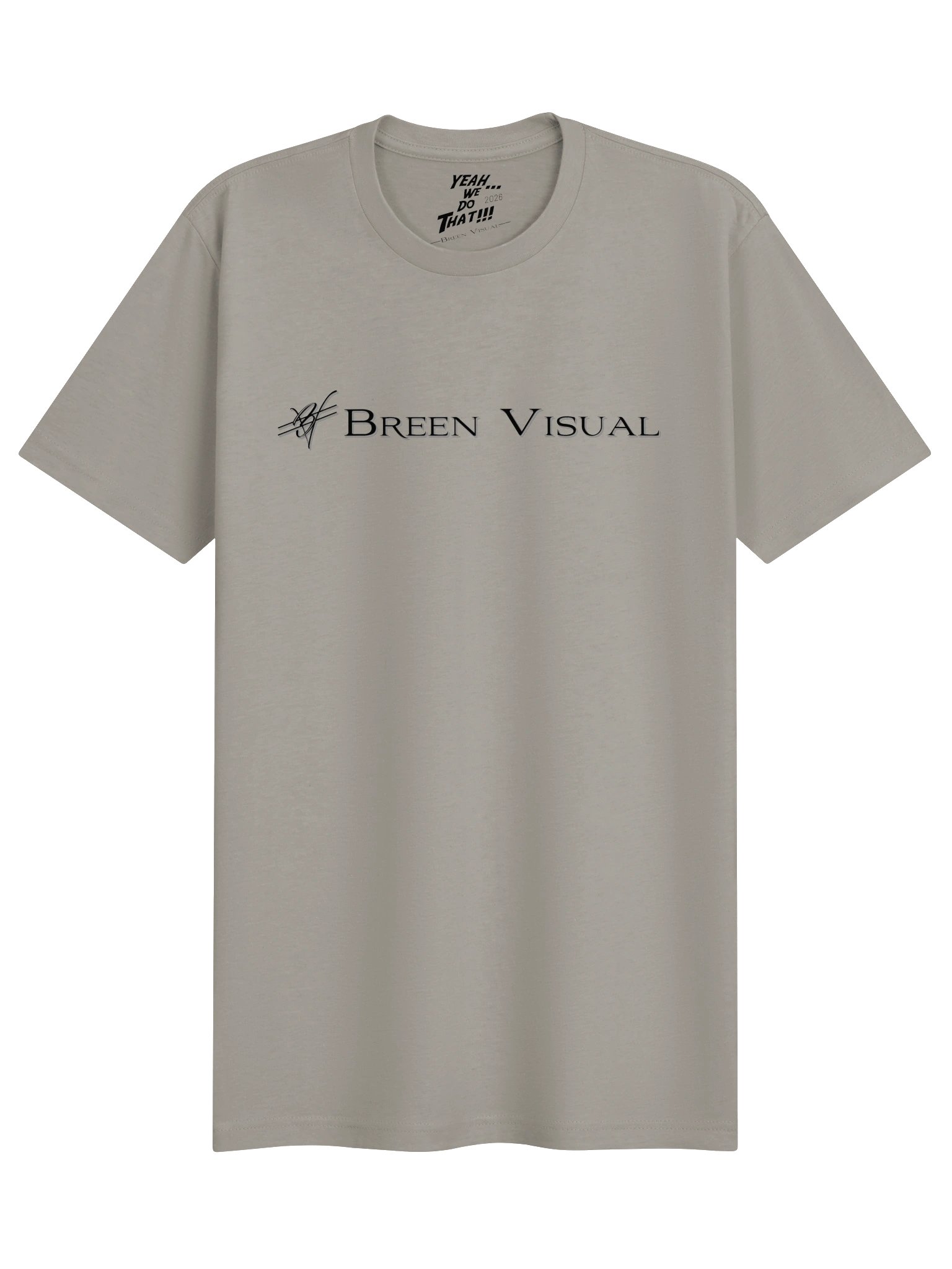 BreenVisual Crowned Ape Tee [black font] product image (10)