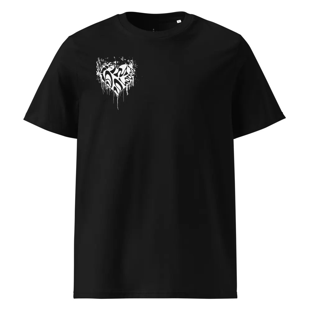 The Lives On HIGH | The Bloody Heart X Skeleton | UNISEX Tee | White product image (1)