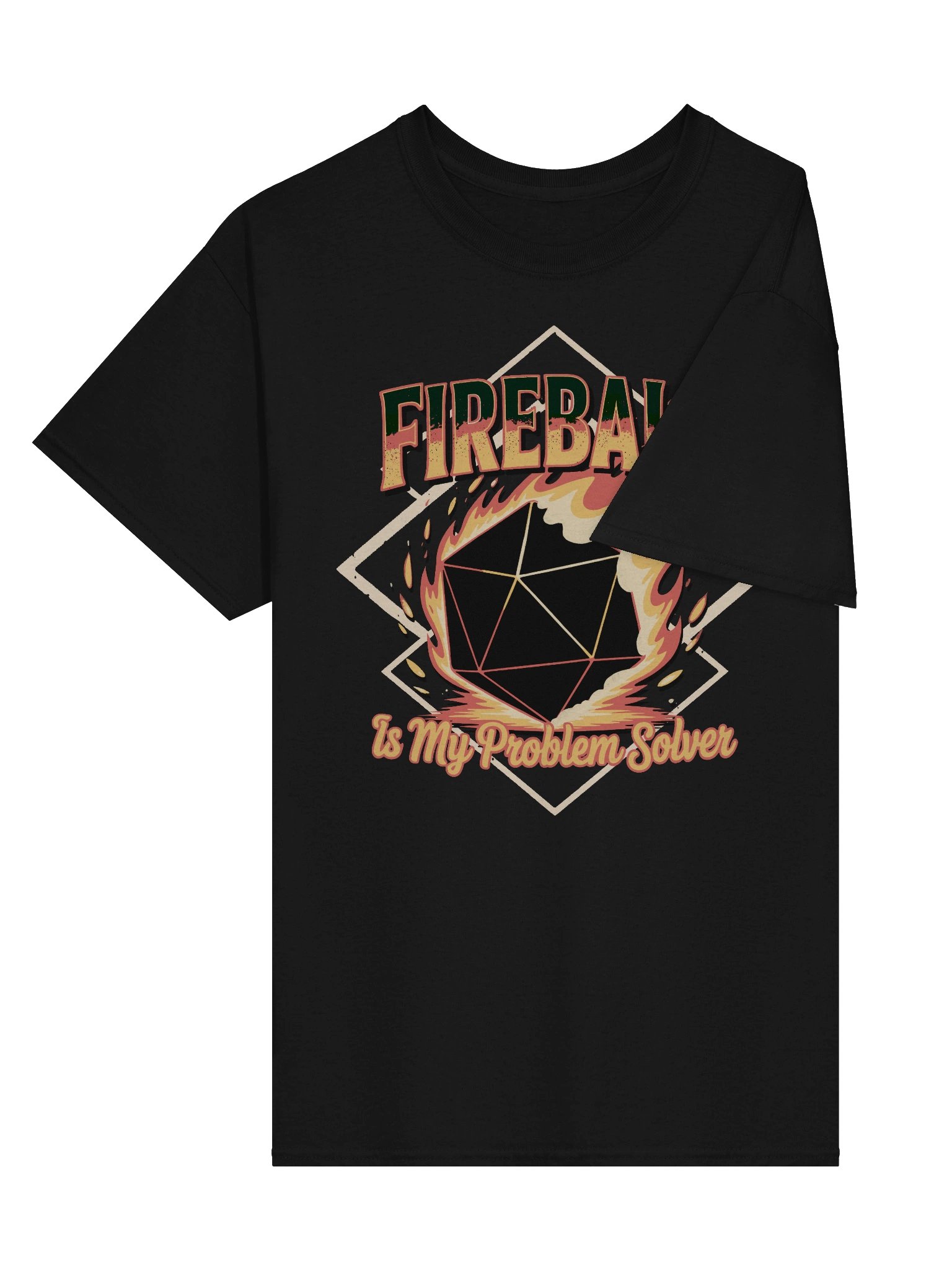 DnD Fireball T-shirt product image (3)